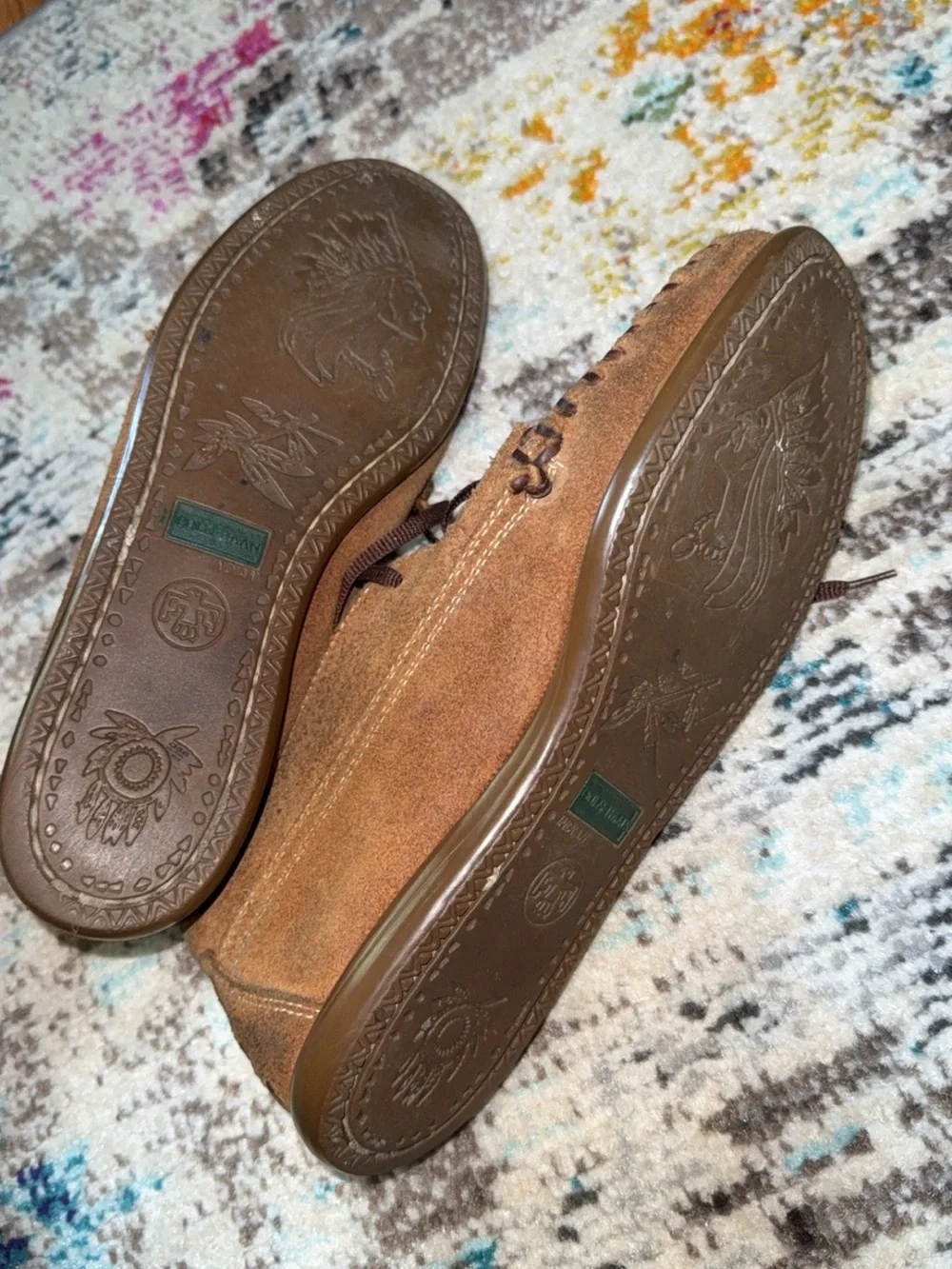 Cole Haan Casual Brown Suede Moccasin Shoe